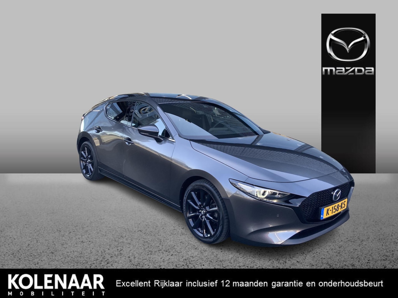 Mazda 3 - 2.0 e-Sky-X M Hybrid 180 Luxury /LEDER/Camera achter/Adap.cruise/Stoel+Stuurverwarming - AutoWereld.nl