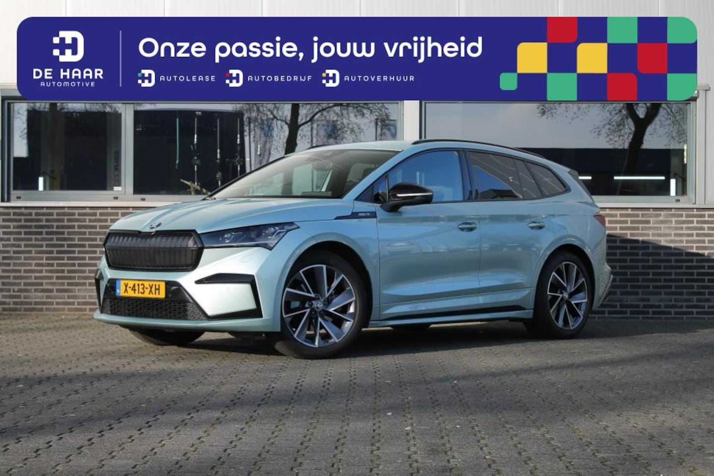 Skoda Enyaq - 80 Sportline Business - Stuur/Stoelverwarm. - Dodehoeksensoren - AutoWereld.nl