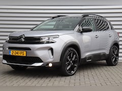 Citroën C5 Aircross - 1.2 HYBRID 136PK Ë-SERIES AUTOMAAT / NAVI / LEDER / CLIMA / LED / PDC / 19" LMV / ALCANTAR