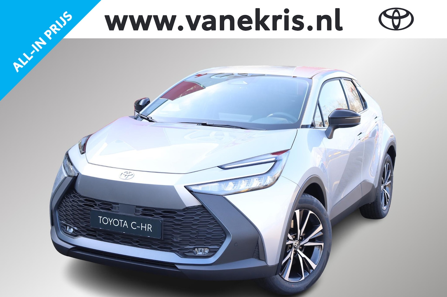 Toyota C-HR - 2.0 Plug-in Hybrid 220 Dynamic, Stuurverwarming, Stoelverwarming, Snel leverbaar! - AutoWereld.nl