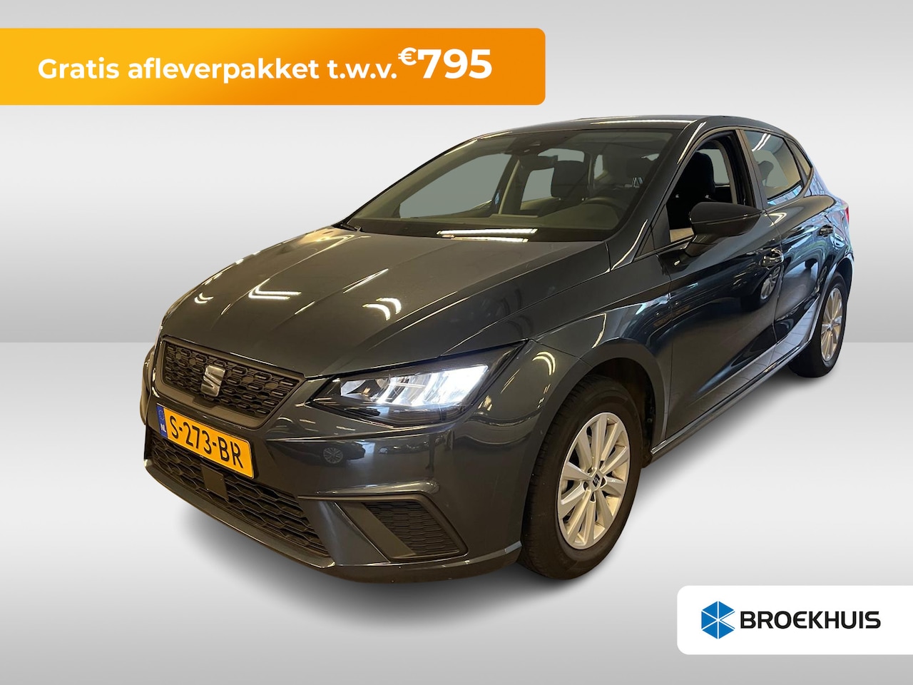 Seat Ibiza - 1.0 95PK EcoTSI Style | 15 inch lichtmetalen velgen | Apple Carplay | Eerste eigenaar - AutoWereld.nl