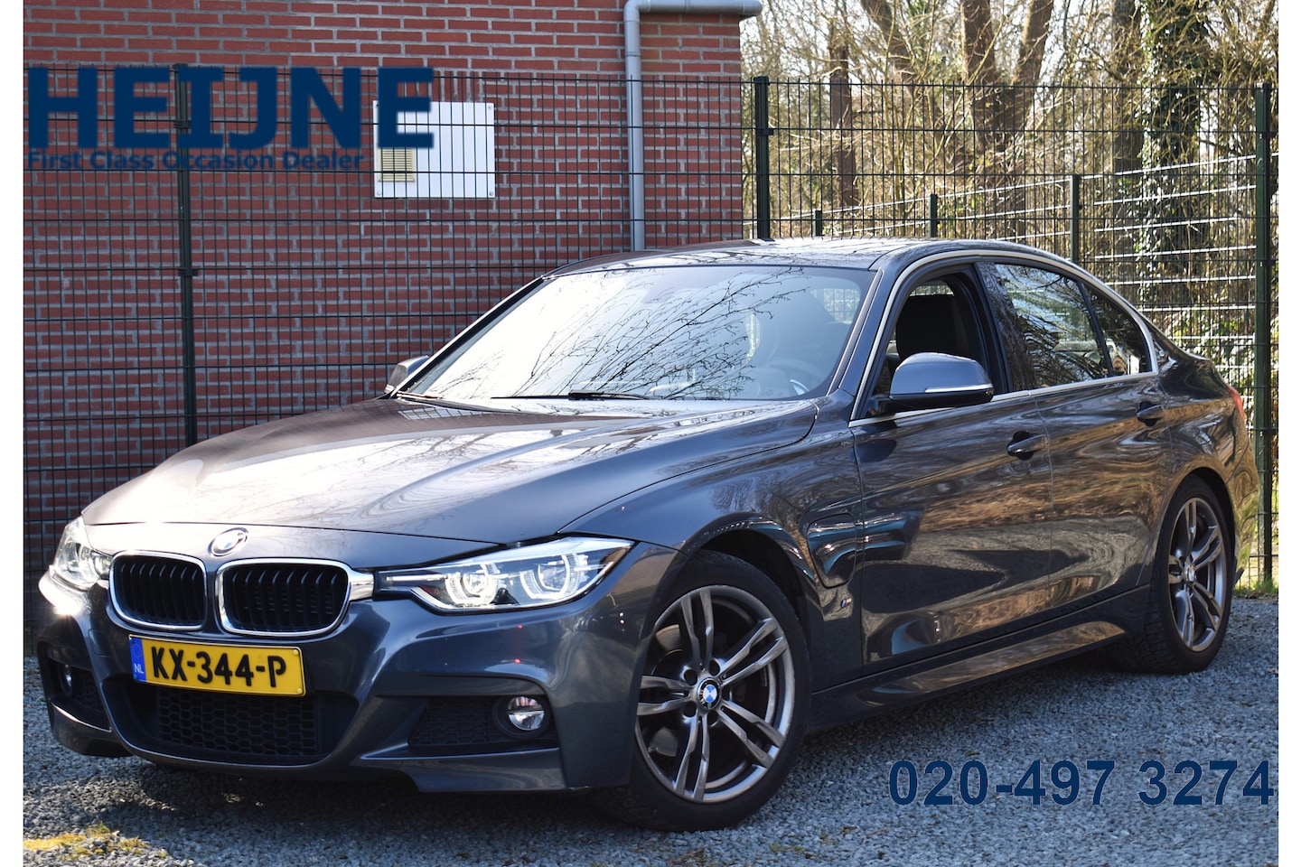 BMW 3-serie - 330e 252PK HIGH EXECUTIVE M-SPORT NAVI/LEDER/LED - AutoWereld.nl