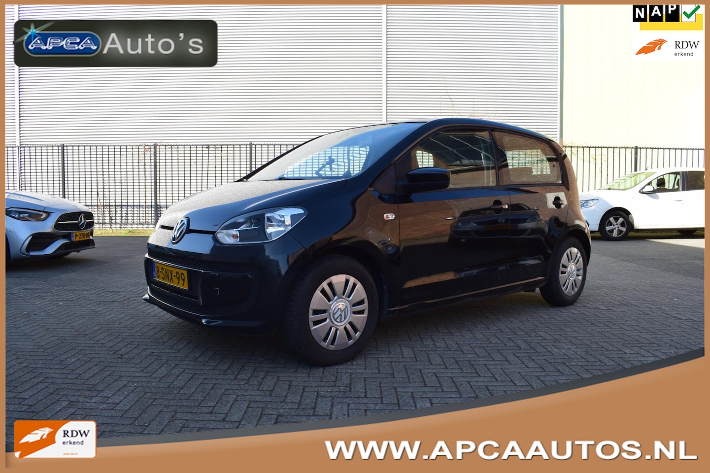 Volkswagen Up! - 1.0 move up! NLauto 5 Deurs DealerOH 6 md GARANTIE Airco Navi 1e Eig - AutoWereld.nl