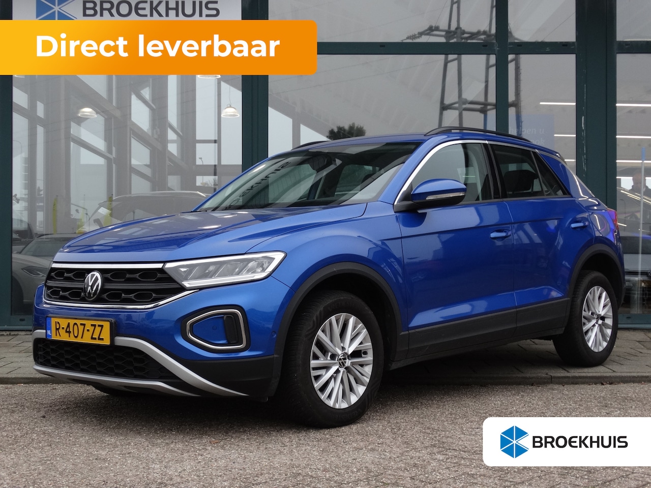 Volkswagen T-Roc - 1.0 TSI Life | LED koplampen | cruise control adaptief | lichtmetalen velgen 16" - AutoWereld.nl