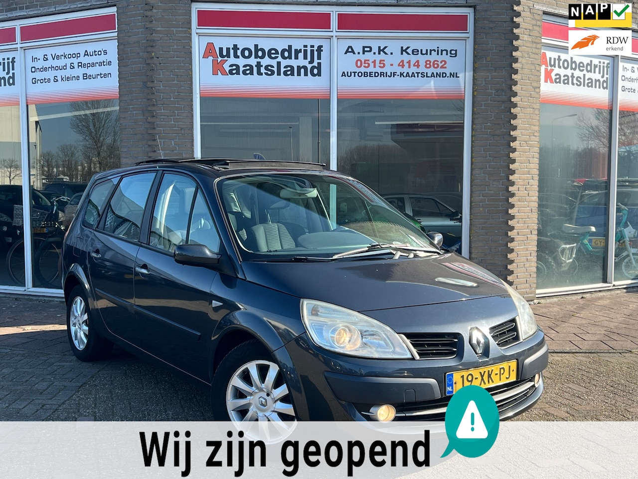 Renault Grand Scénic - 1.6-16V Tech Line - Pano - Nieuwe APK - Clima - Cruise - AutoWereld.nl