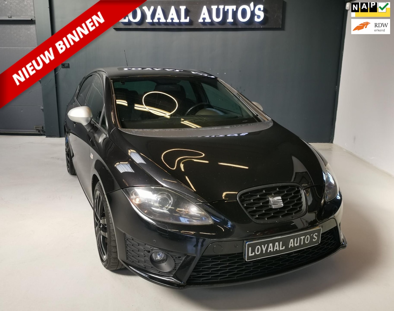 Seat Leon - 2.0 TFSI FR | 230 PK | AUT | NAVI | AIRCO | CRUISE | PDC | NAP | APK. - AutoWereld.nl