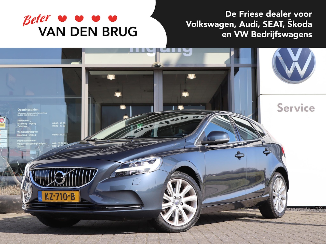 Volvo V40 - 2.0 152 pk T3 Inscription | Panoramadak | Navigatie | Camera | Full LED | Leder | Elektris - AutoWereld.nl