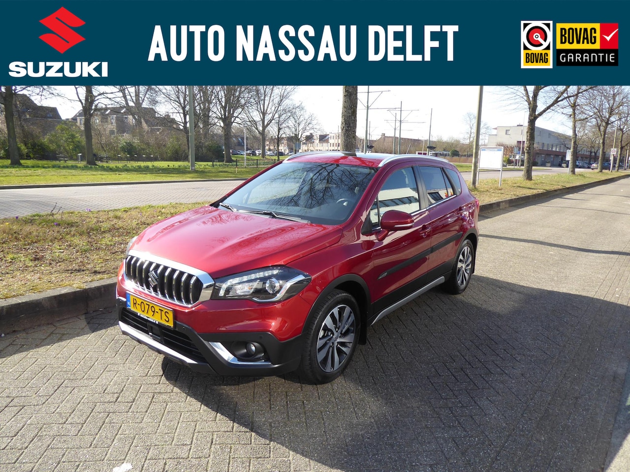 Suzuki S-Cross - 1.4 Boosterjet Style Smart Hybrid NAVI Panorama Dak - AutoWereld.nl