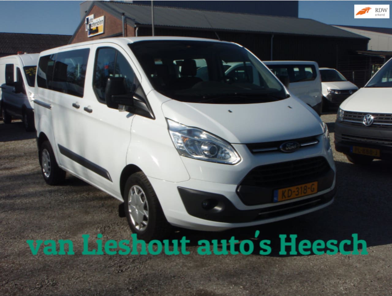 Ford Transit Custom - 310 Trend 9 persoons personenbus bj 16 - AutoWereld.nl