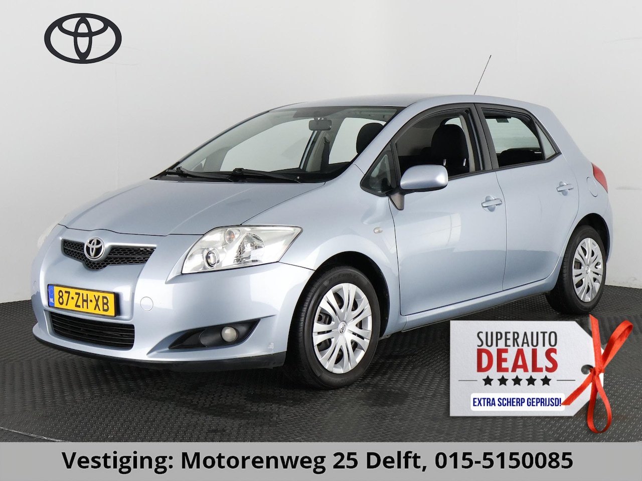 Toyota Auris - 1.4-16V SOL 5 DRS CLIMA TREKHAAK. PDC ACHTER - AutoWereld.nl