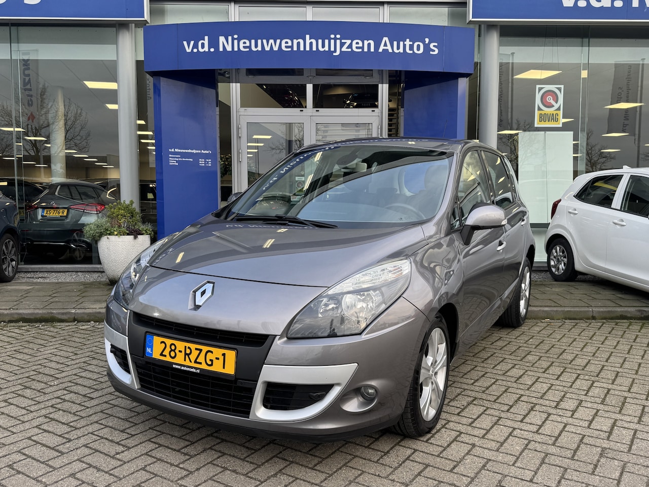 Renault Scénic - 2.0 Dynamique Automaat Navigatie Parkeersensoren Cruise Control info: M.Safari 0492588976 - AutoWereld.nl