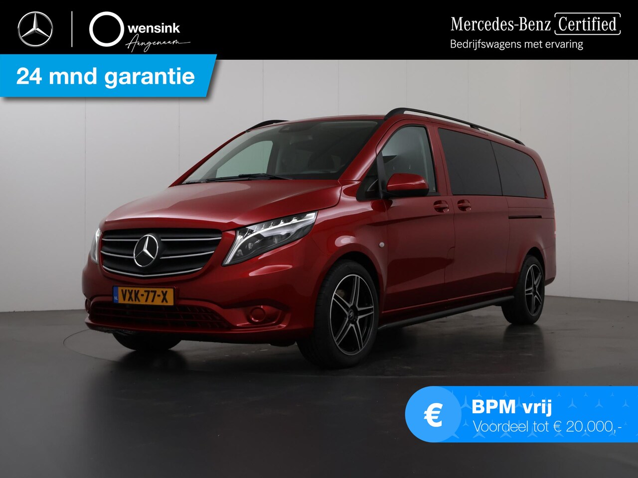 Mercedes-Benz Vito - 119 CDI | Aut. | XL L3 | Dubbele Cabine | Navigatie | Parkeercamera | Stoelverwarming | Cr - AutoWereld.nl