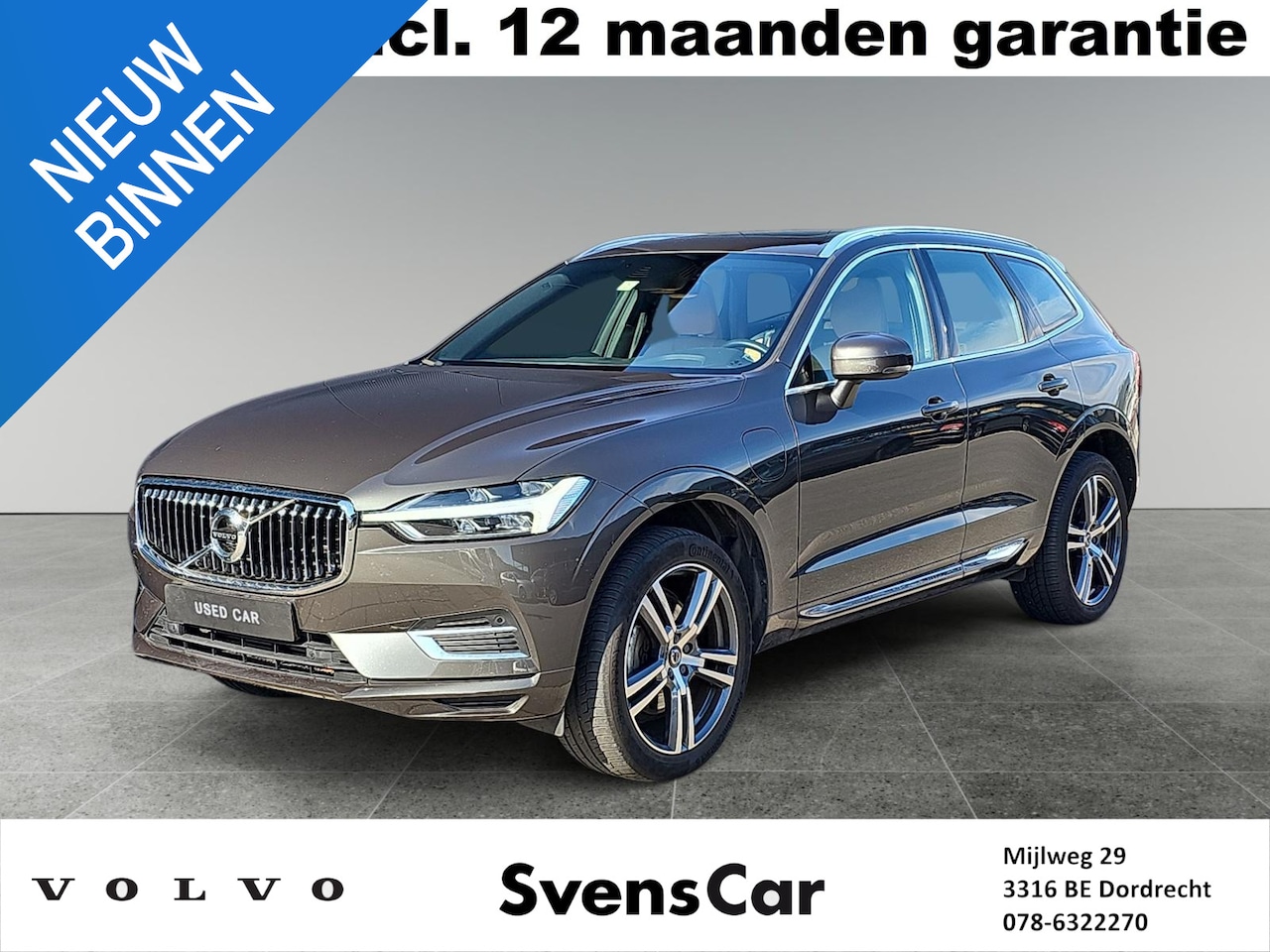 Volvo XC60 - 2.0 T8 Twin Engine AWD Inscription | Trekhaak | Panoramadak | Stoelverwarming | Lederen be - AutoWereld.nl