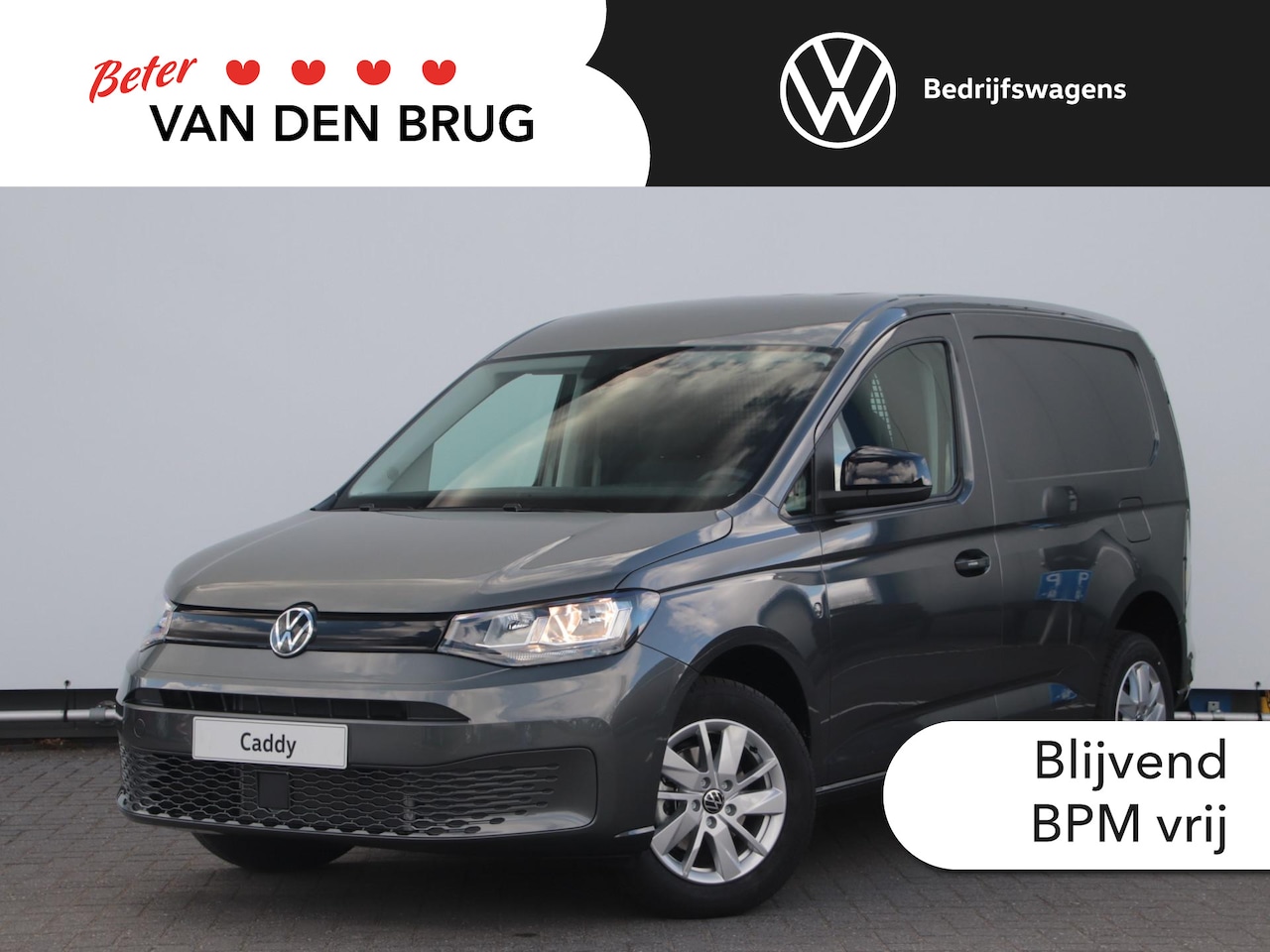 Volkswagen Caddy Cargo - 2.0 TDI 75pk Style | Achterklep | Airco | Cruise Control | Digital cockpit | Navi via App- - AutoWereld.nl