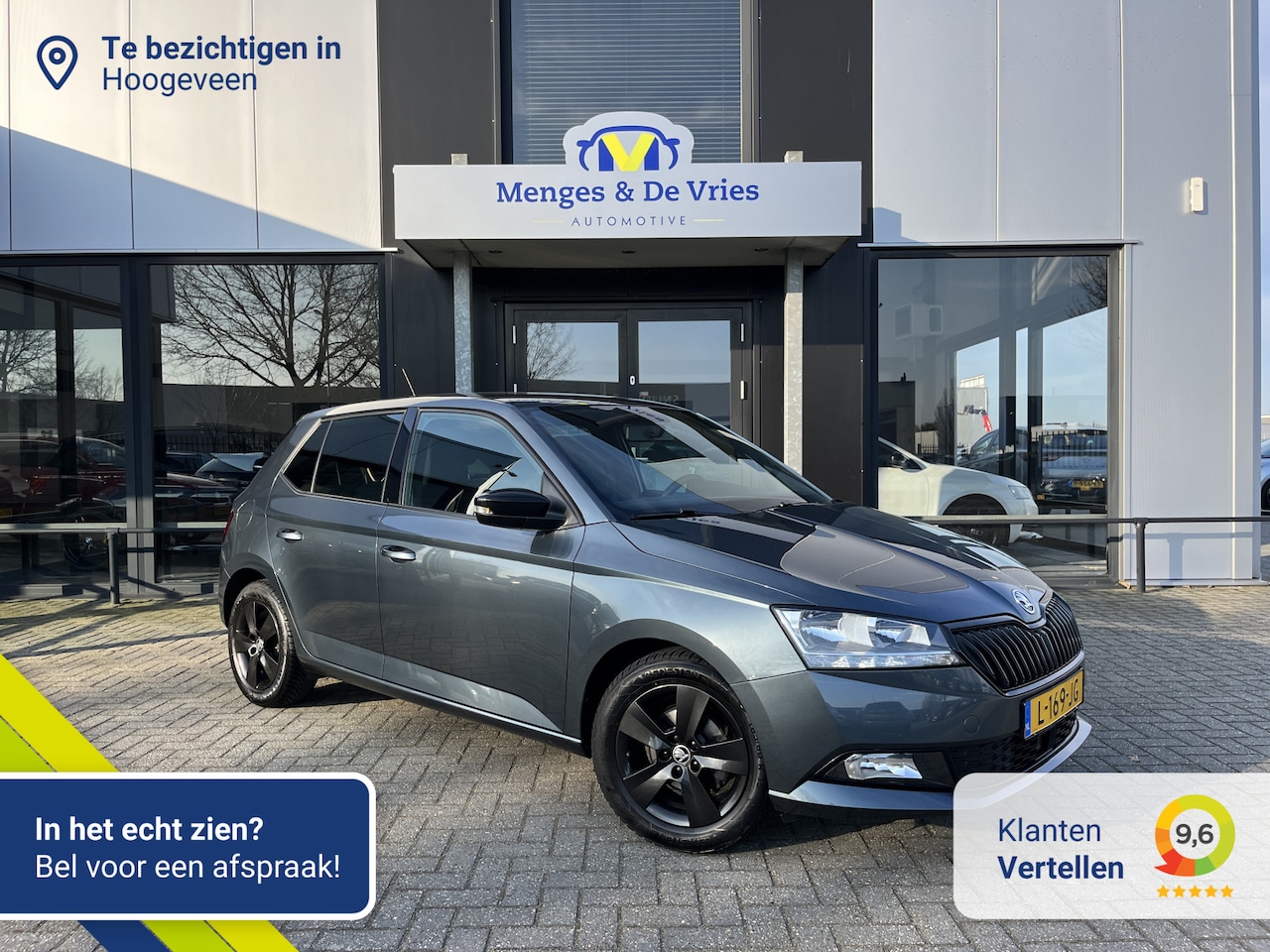 Skoda Fabia - 1.0 TSI Sport business Airco | Apple Carplay Android Auto | NAP | DAB | Isofix | PDC - AutoWereld.nl