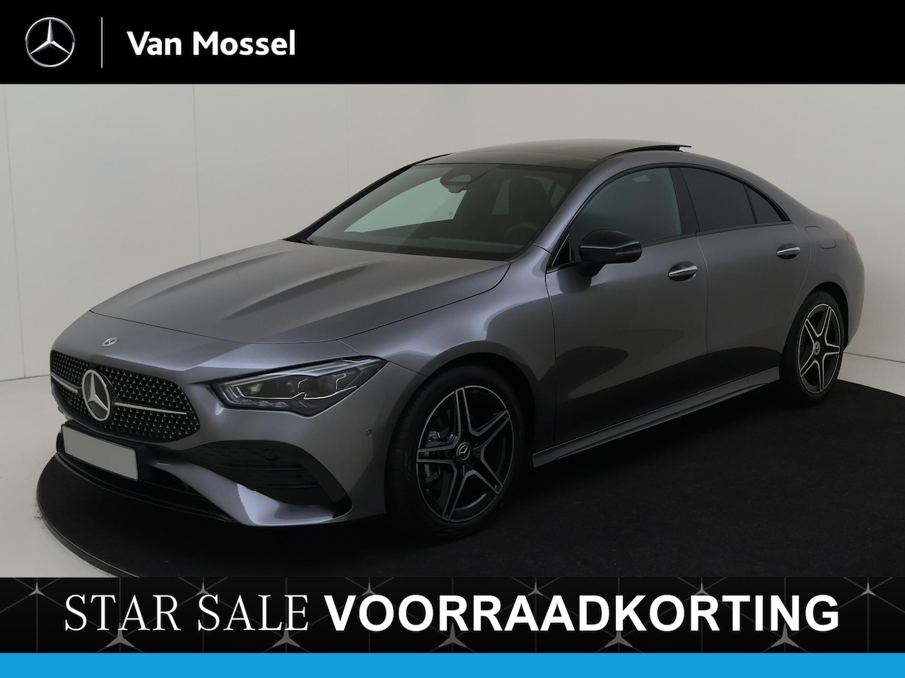 Mercedes-Benz CLA-Klasse - 180 Star Edition AMG Line / Stoelverwarming / Achteruitrijcamera / Panaroma-schuifdak / Ni - AutoWereld.nl