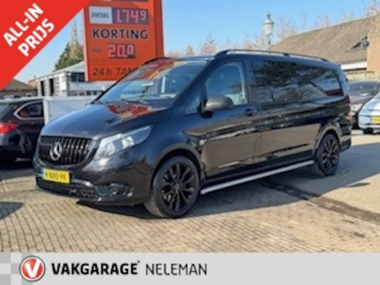 Mercedes-Benz Vito - 119CDI DUBBELE CABINE EXTRA LANG LEER - AutoWereld.nl