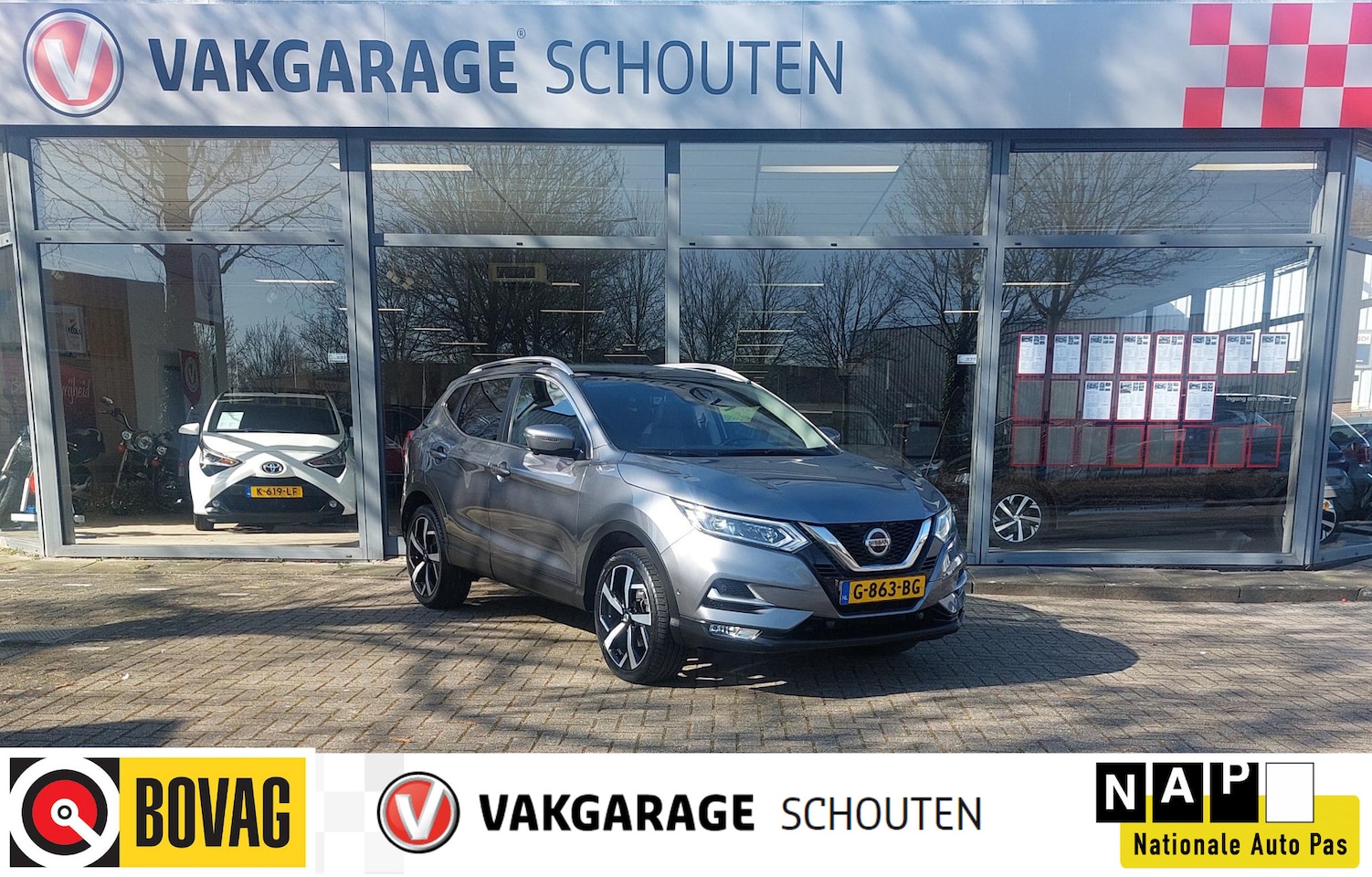 Nissan Qashqai - 1.2 Tekna | Navigatie | Cruise Control - AutoWereld.nl