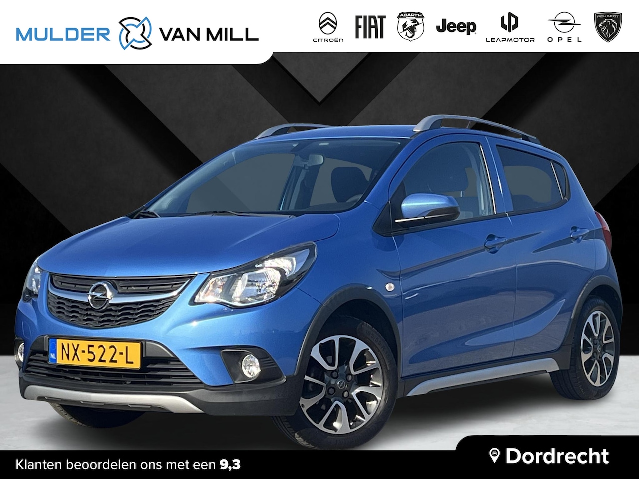 Opel Karl - 1.0 75pk Rocks Online Edition | VERHOOGDE INSTAP | TREKHAAK | APPLE CARPLAY / ANDROID AUTO - AutoWereld.nl