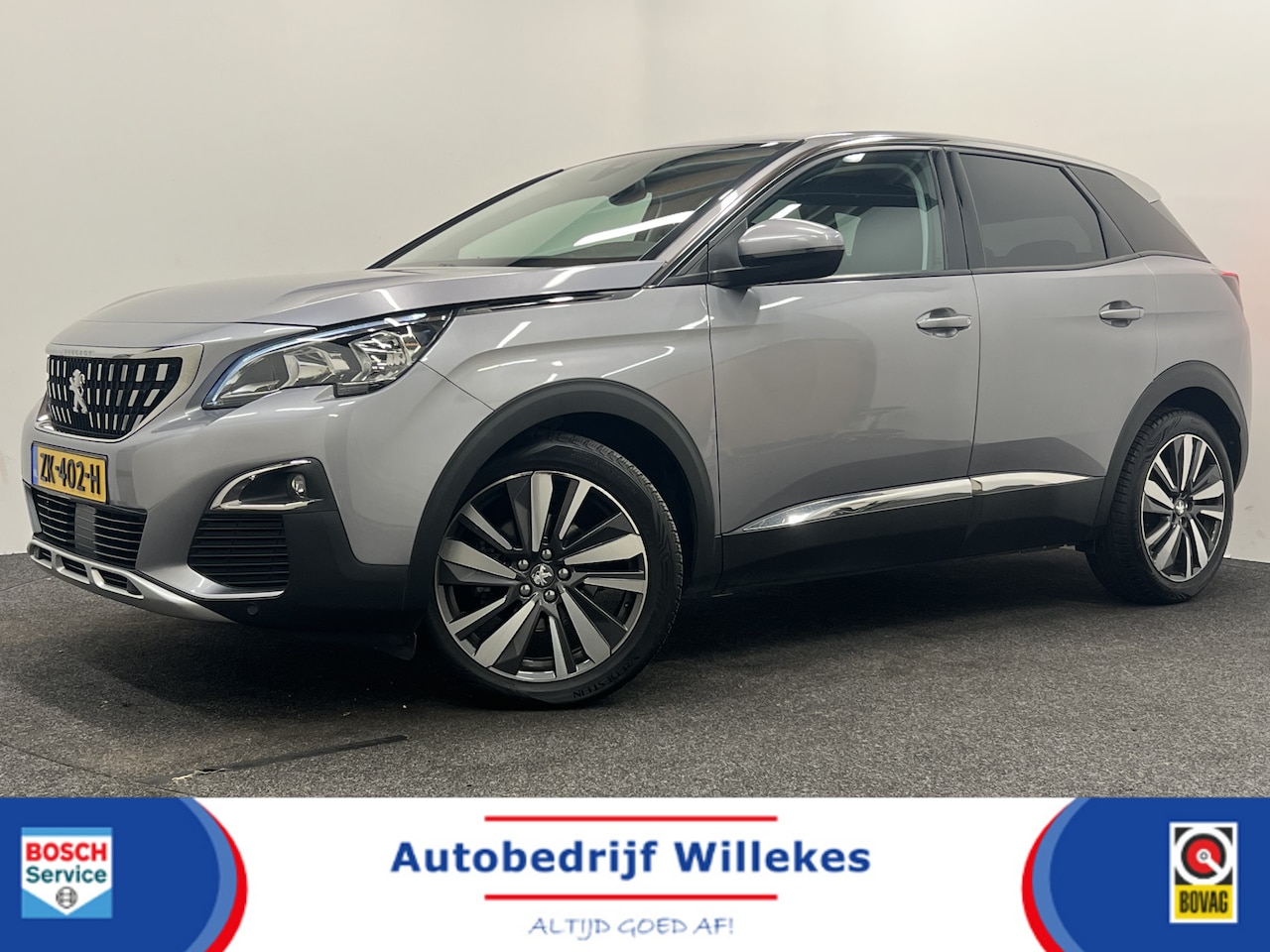 Peugeot 3008 - 1.2 PureTech Blue Lease Premium 130PK | NAVIGATIE | LEER | KEYLESS | ELEKTRISCHE KOFFERKLE - AutoWereld.nl