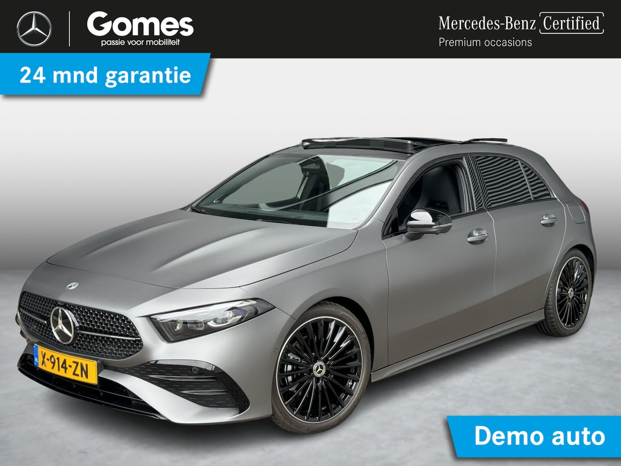 Mercedes-Benz A-klasse - 180 | Panoramadak | AMG Line Mercedes-Benz A-klasse 180 AMG Line | Premium PLUS | Nightpak - AutoWereld.nl