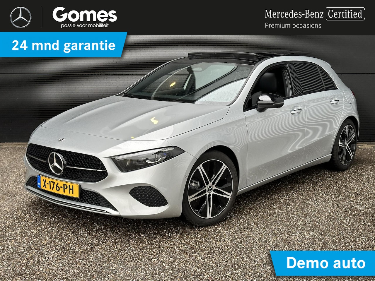 Mercedes-Benz A-klasse - 200 Luxury Line | Nightpakket | Panoramaschuifdak | Achteruitrijcamera | Sfeerverlichting - AutoWereld.nl