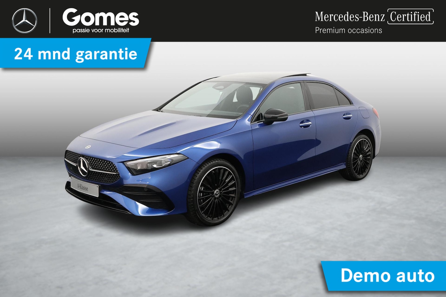 Mercedes-Benz A-klasse - 250 e AMG Line | Premium Pakket | Night Pakket | Panoramadak | Burmester Surround Sound | - AutoWereld.nl