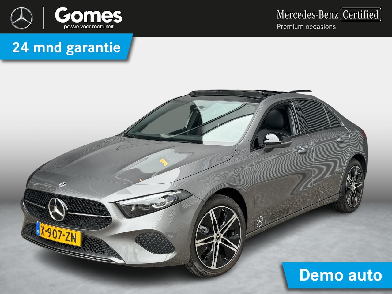 Mercedes-Benz A-klasse - 250 e | Panoramadak | Luxury Mercedes-Benz A-klasse 250 e Luxury Line | Nightpakket | Pano - AutoWereld.nl