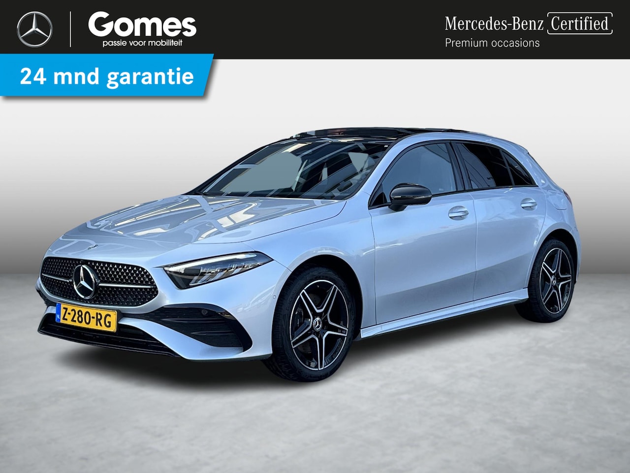 Mercedes-Benz A-klasse - 250 e AMG Line | Premium Pakket | Night Pakket | Panoramadak | Dodehoekassistent | Advance - AutoWereld.nl