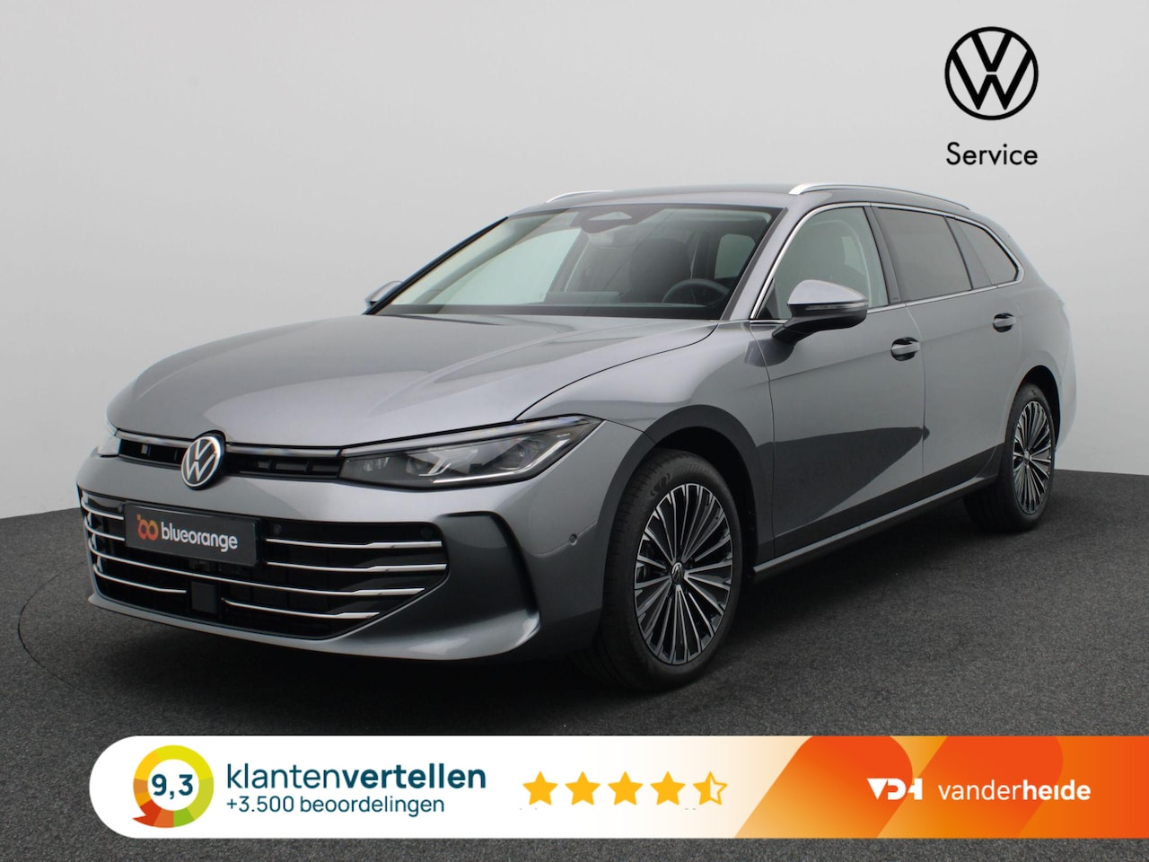 Volkswagen Passat Variant - 1.5 eTSI Elegance Business 150PK DSG Adaptieve Cruise Controle, Head-Up Display, Side Assi - AutoWereld.nl