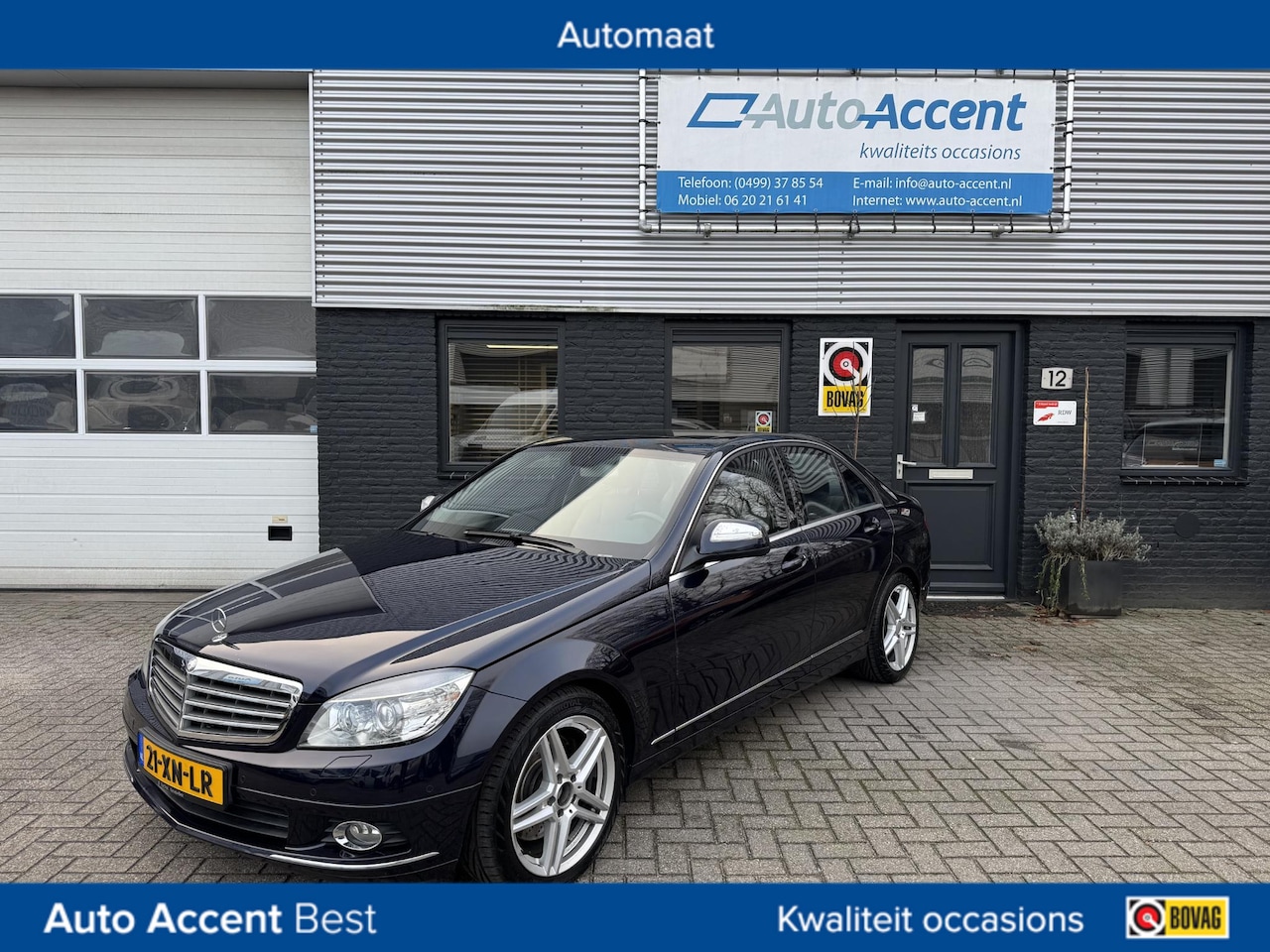 Mercedes-Benz C-klasse - 350 Elegance Automaat/Gepanserd B4/Alleen Export!!! - AutoWereld.nl