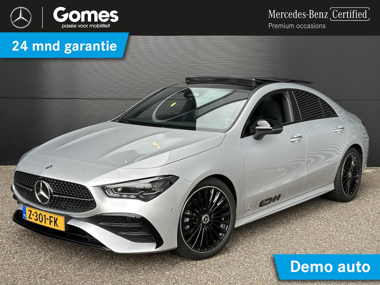 Mercedes-Benz CLA-Klasse - 180 AMG Line | Premium | Nightpakket | Panoramadak | Achteruitrijcamera | Stoelverwarming - AutoWereld.nl