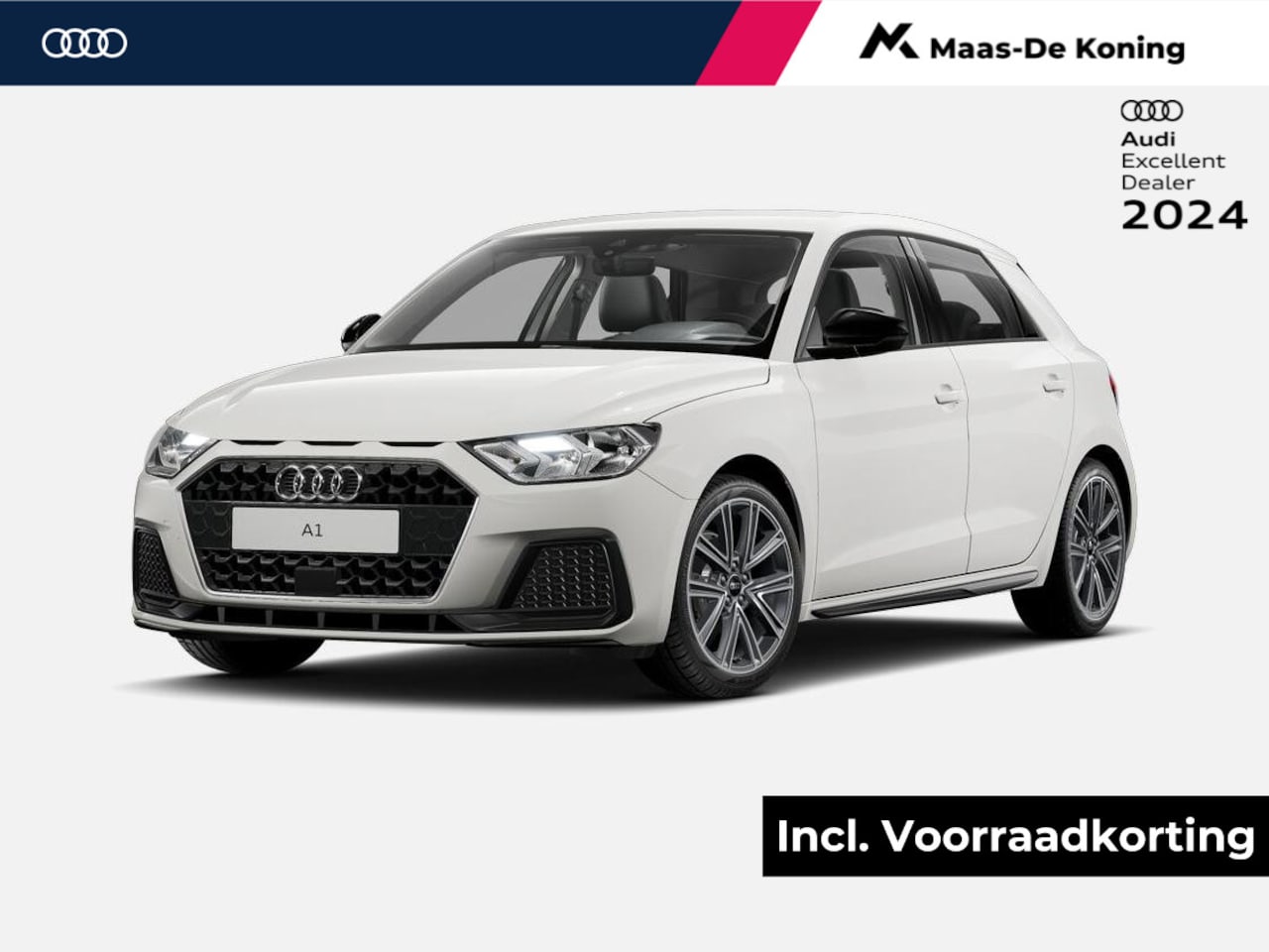 Audi A1 Sportback - 25 TFSI Advanced edition 95 PK 3-spaaks sport mf+ afgevlakt - Hill hold assist - Stoelverw - AutoWereld.nl