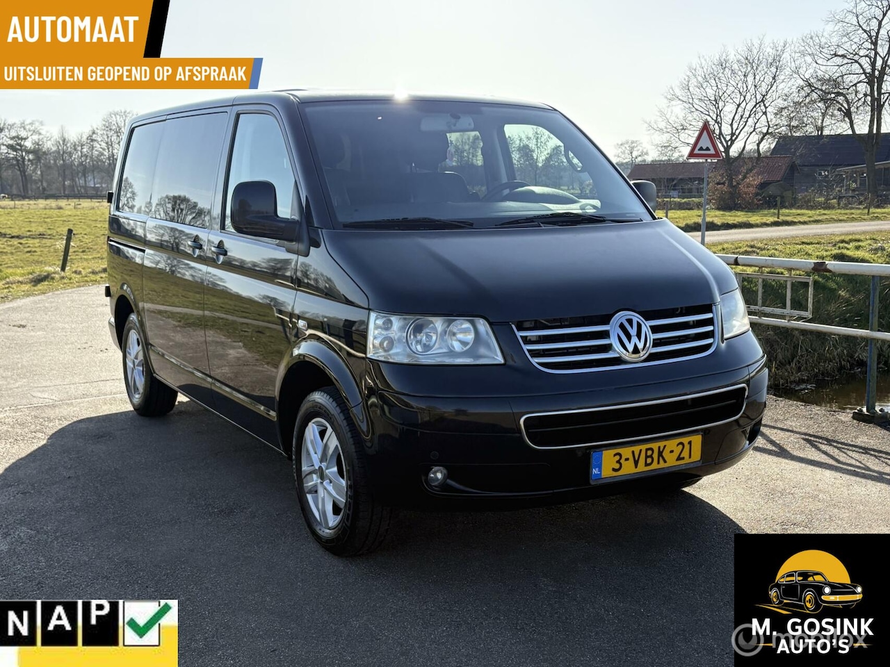 Volkswagen Transporter - 2.5 TDI 300 4Motion Comfortline DC 2.5 TDI 300 4Motion Comfortline DC - AutoWereld.nl