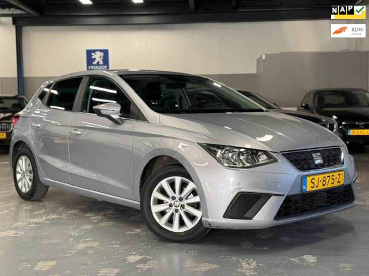 Seat Ibiza - 1.0 TSI 2018 CARPLAY/AIRCO/NAVI/PDC/PARKCAMERA - AutoWereld.nl