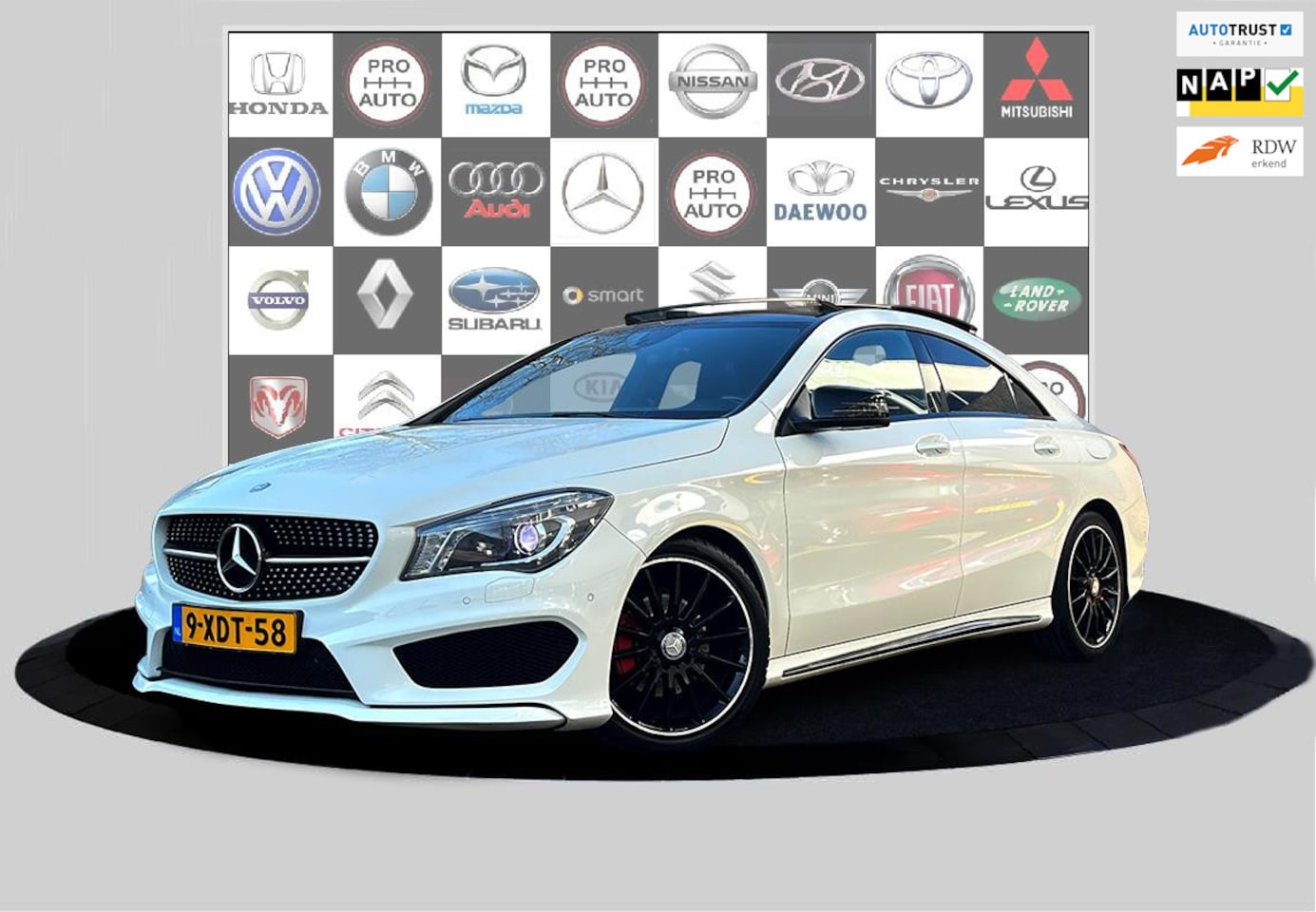 Mercedes-Benz CLA-Klasse - 180 Edition 1 panorama_AMG LINE - AutoWereld.nl