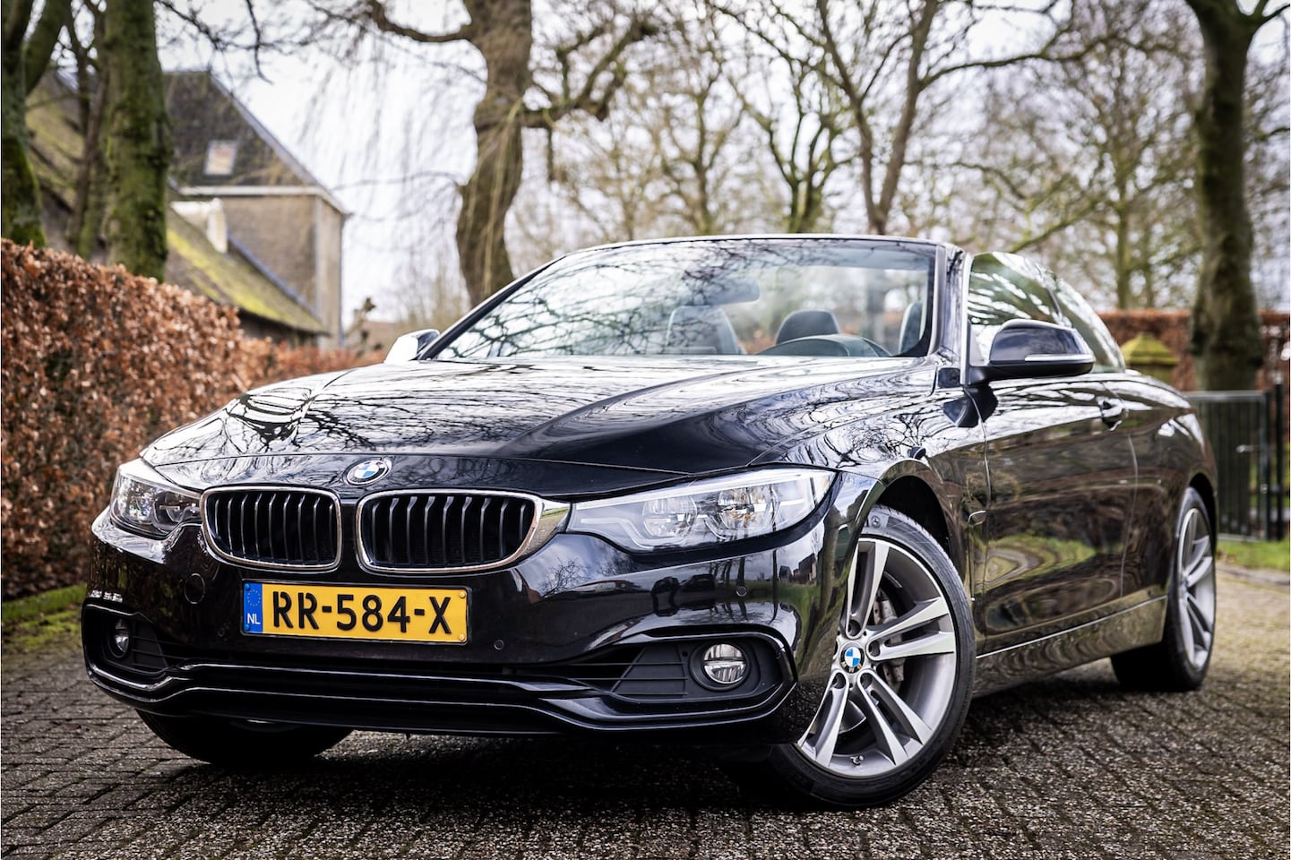 BMW 4-serie Cabrio - 440i High Executive Sport Gratis Onderhoud 2027 Nekverwarming Harman Kardon Head Up - AutoWereld.nl