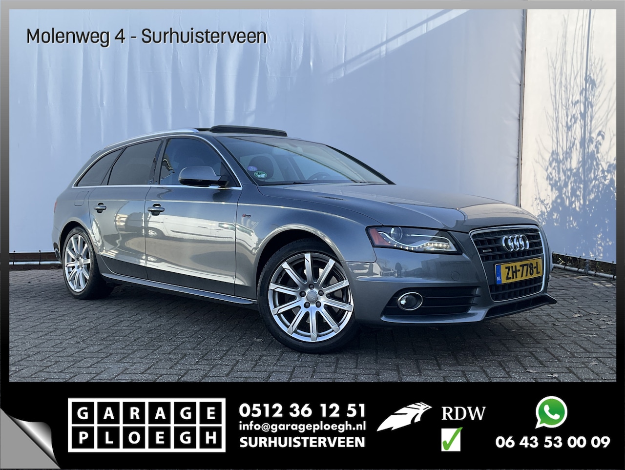 Audi A4 Avant - 2.0 TFSI 211pk Aut7 quattro Pro Line S Pano Leer Voll.Onderh. 4x4 - AutoWereld.nl