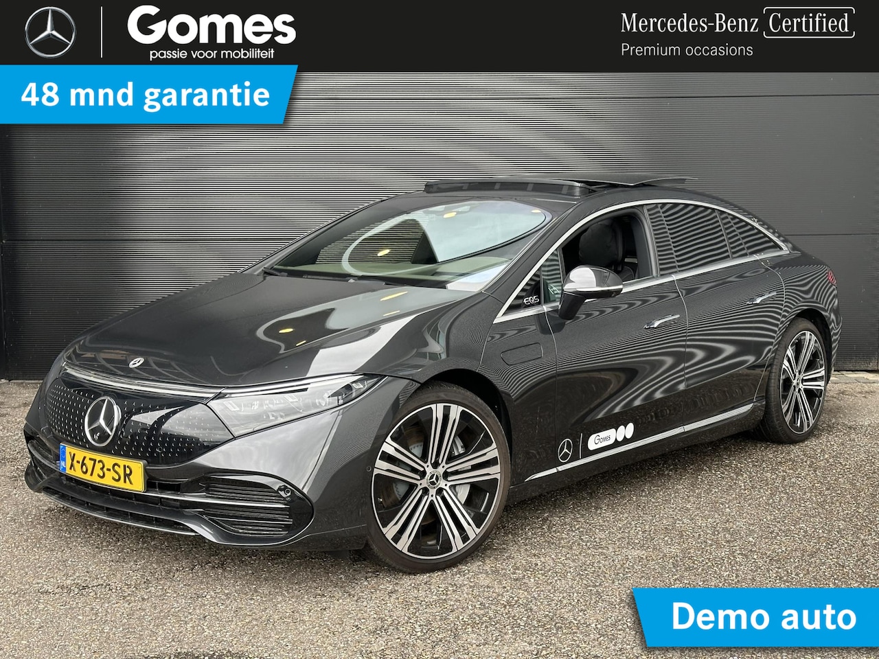 Mercedes-Benz EQS - 580 4MATIC AMG Line | Showmodel SALE - AutoWereld.nl