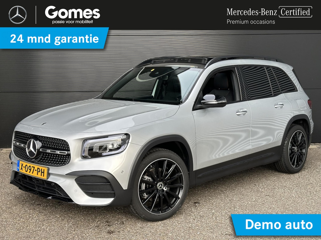 Mercedes-Benz GLB - 180 AMG Line | Premium | Nightpakket | Panoramadak | Achteruitrijcamera | Stoelverwarming - AutoWereld.nl