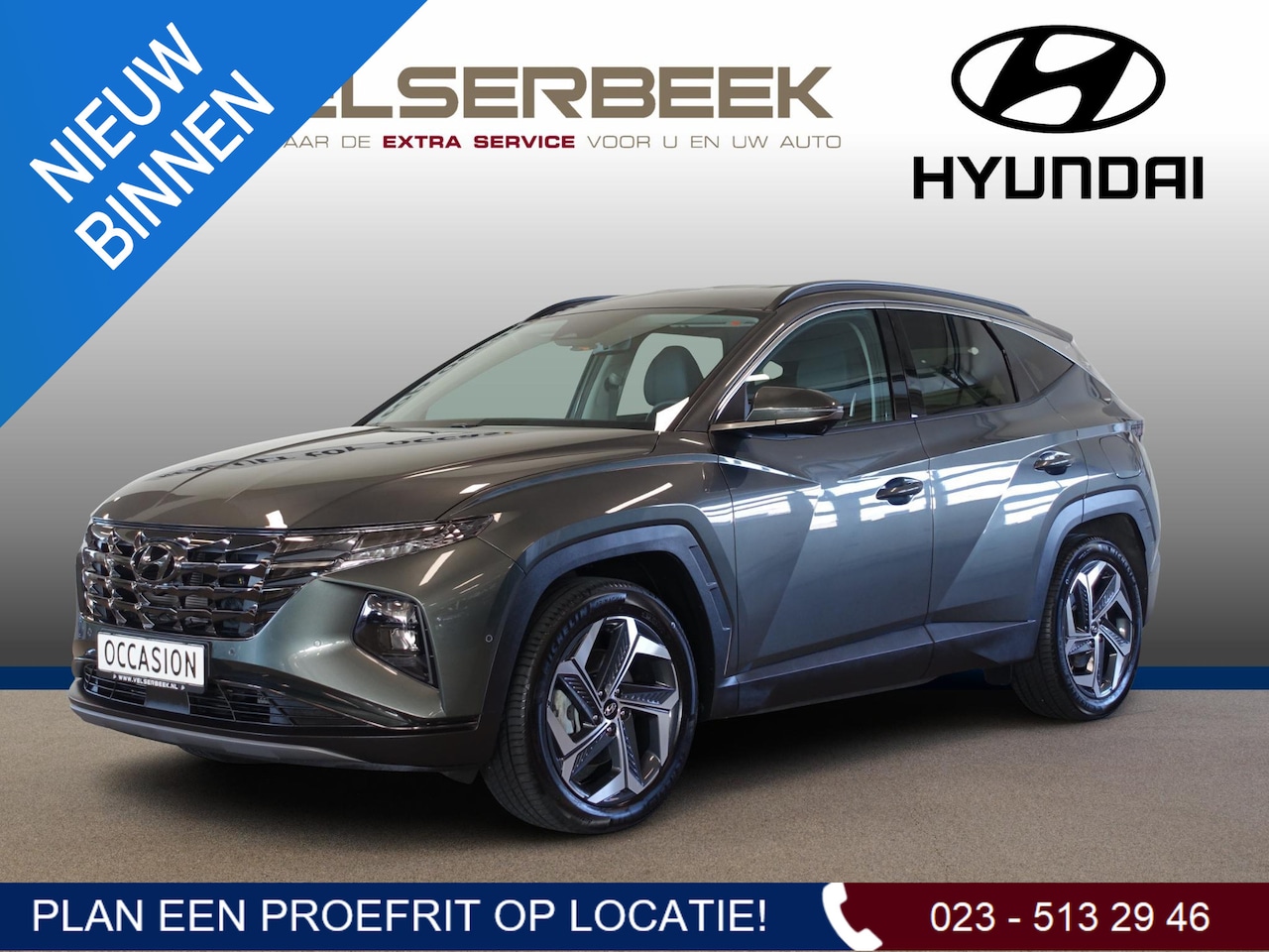 Hyundai Tucson - 1.6 T-GDI PHEV Premium 4WD*Leer/360Camera/8687 Km* Hyundai Tucson 1.6 T-GDI PHEV Premium 4 - AutoWereld.nl