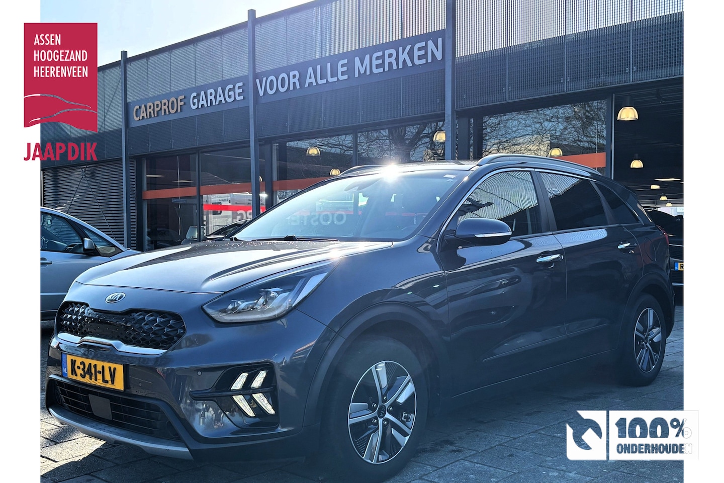 Kia Niro - BWJ 2021 | 1.6 GDi Hybrid 159PK DynamicPlusLine | LEER | CAMERA | STOEL VERW | CRUISE | NA - AutoWereld.nl