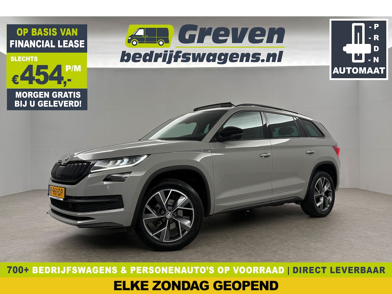 Skoda Kodiaq - 1.5 TSI DSG Automaat 150PK Sfeer Camera Cruise Carplay Clima LED Pano Trekhaak Virtual 19" - AutoWereld.nl