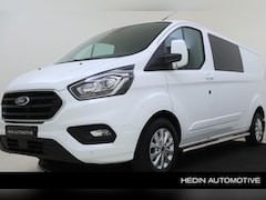 Ford Transit Custom - 300 2.0 TDCI L2H1 Limited DC | Trekhaak | Sidebars | Navi