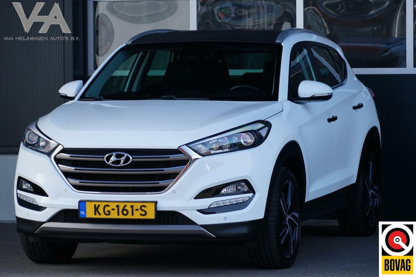 Hyundai Tucson - 1.6 GDI Comfort 1.6 GDi Comfort, leder, cam. stoelverw. clima - AutoWereld.nl