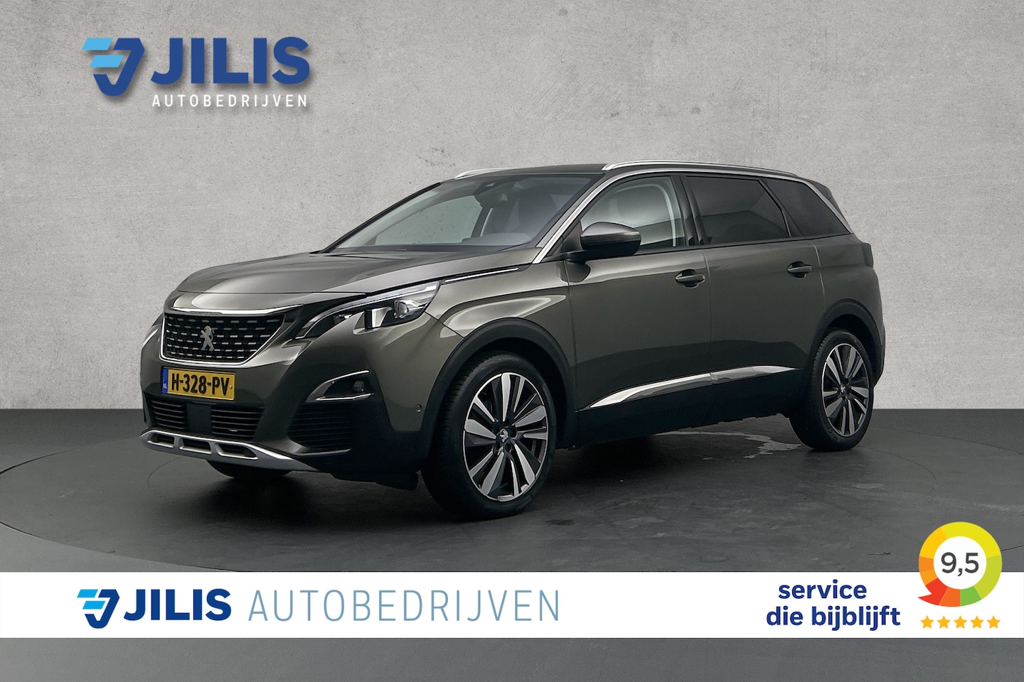 Peugeot 5008 - 1.2 PureTech Blue Lease Premium | Half lederen bekleding | LED koplampen | Camera | Parkee - AutoWereld.nl