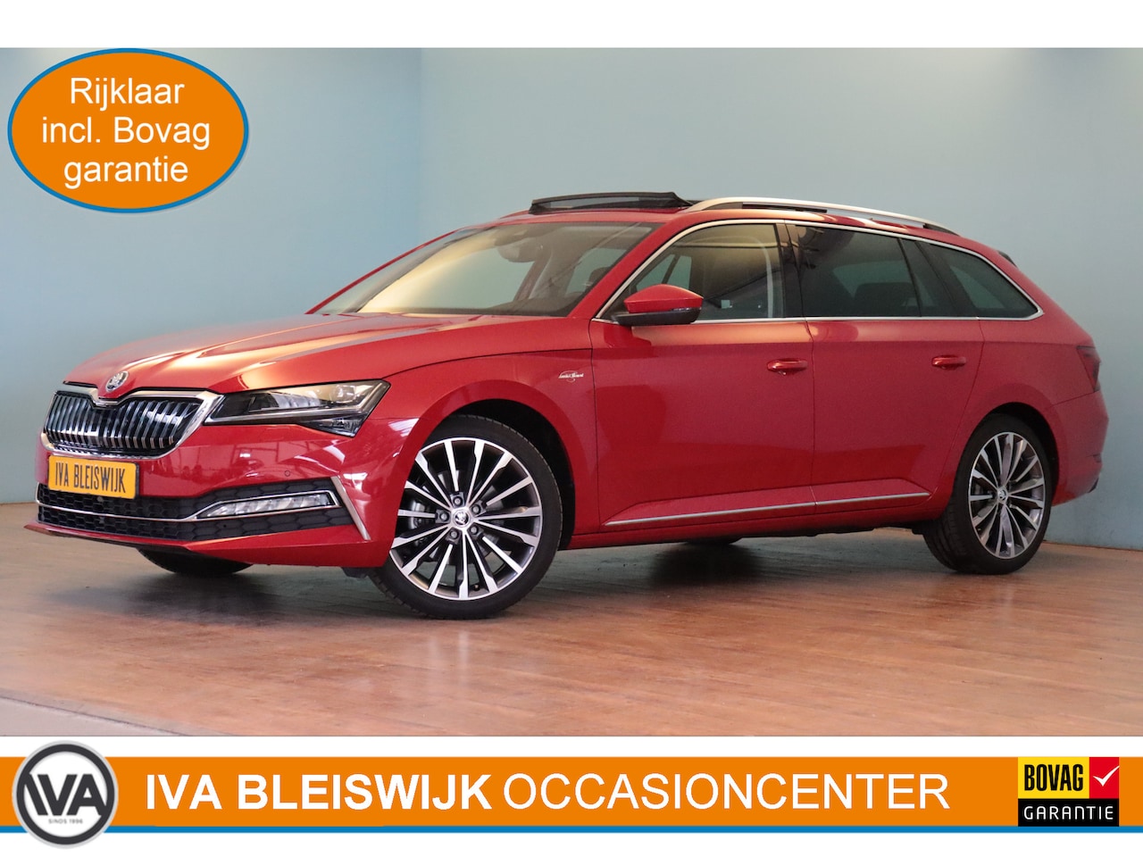 Skoda Superb Combi - 1.4 TSI iV Laurin & Klement | NAVI | 360-CAMERA | SCHUIF/KANTELDAK | STOELVERW+VENT+GEHEUG - AutoWereld.nl