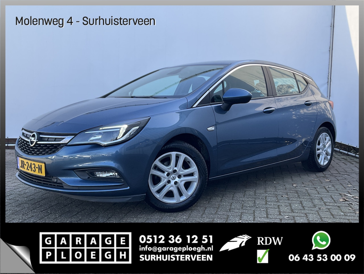 Opel Astra - 1.4 Turbo 150pk Edition Navi LMV Trekhaak Clima Cruise - AutoWereld.nl