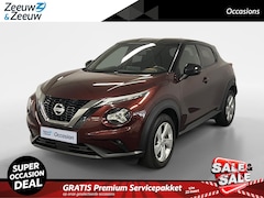 Nissan Juke - 1.0 DIG-T Premiere Edition NAVI AIRCO CAMERA CRUISE CONTROLE APPEL CARPLAY ANDROID AUTO HO