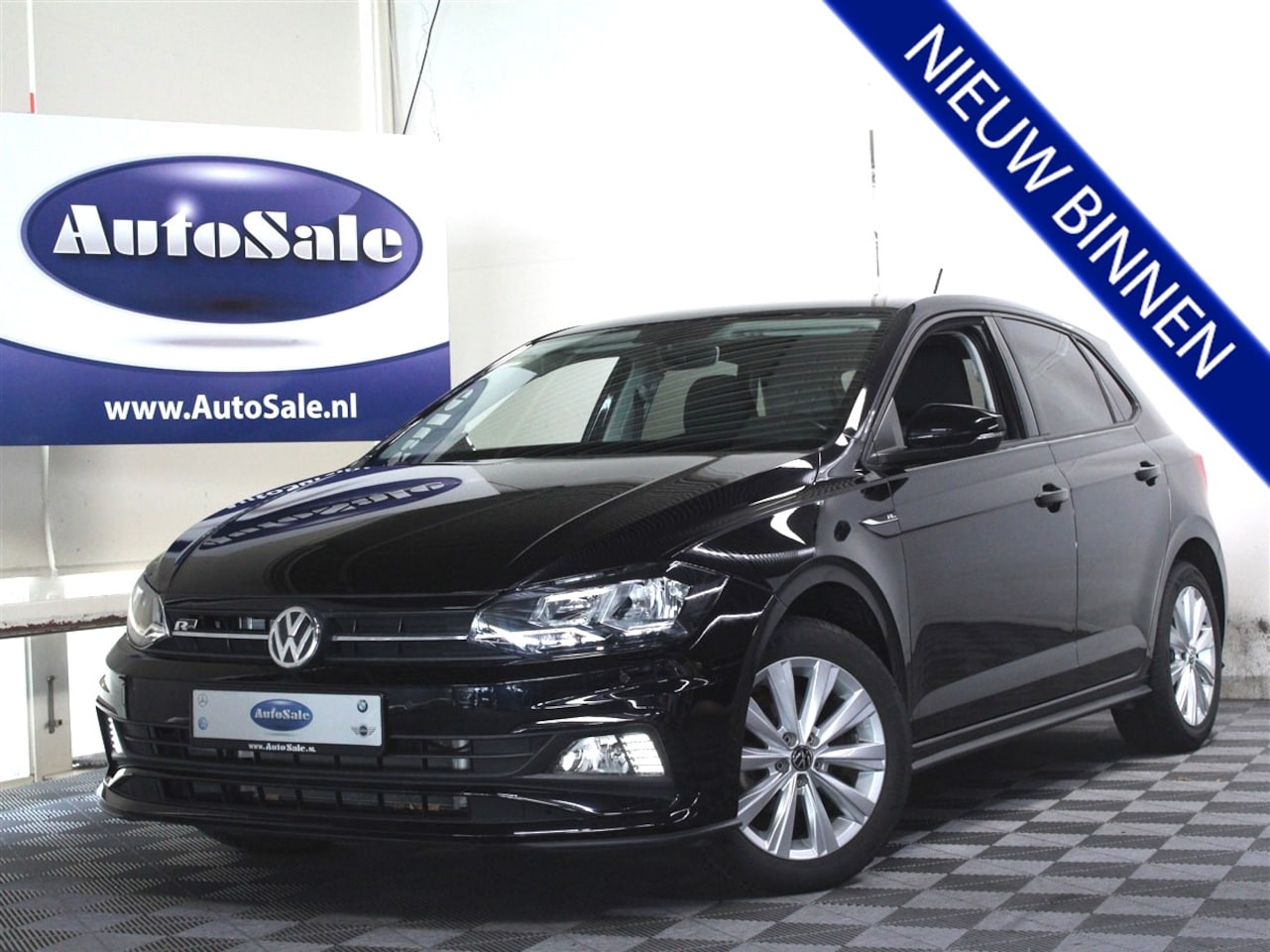 Volkswagen Polo - 1.0 TSI R-Line 1eEIG ACC CARPLAY VIRTUAL STOELVW '19 - AutoWereld.nl